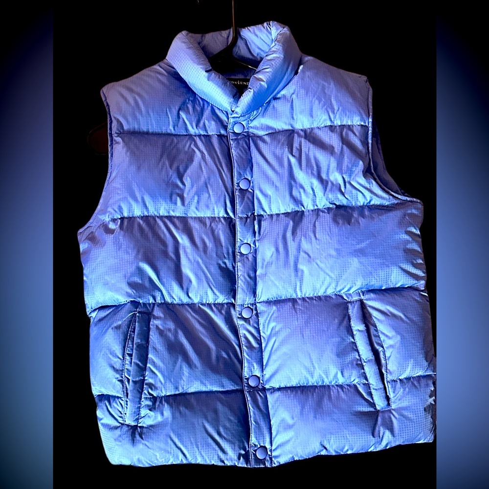 Womens MEDIUM 10-12 - LANDS' END GOOSE DOWN INSULATED PUFFER VEST